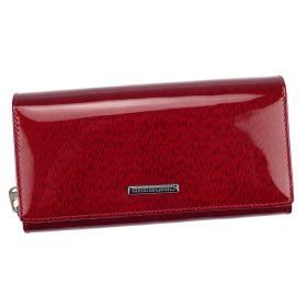    Gregorio PT-106 červená dámska kožená peňaženka 19,3 x 10,3 x 3,5 cm
