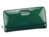 Gregorio PT-111 zöld női marhabőr pénztárca 19.5 x 9.5 x 3.8 cm