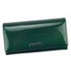Gregorio LN-100 zöld női marhabőr pénztárca 18.5 x 10 x 3.5 cm