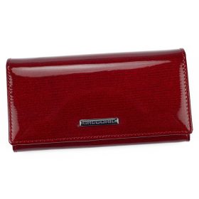    Gregorio LN-107 červená dámska kožená peňaženka 16,5 x 9 x 3,8 cm