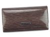 Gregorio LN-110 szürke női marhabőr pénztárca 17.5 x 9.5 x 4 cm