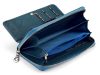 Gregorio LN-111 zöld női marhabőr pénztárca 19 x 10 x 3.5 cm