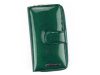 Gregorio LN-116 zöld női marhabőr pénztárca 9.5 x 16.5 x 3.5 cm