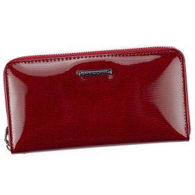    Gregorio LN-119 červená dámska kožená peňaženka 19,5 x 10 x 2,8 cm
