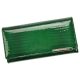  Dámska kožená peňaženka Gregorio GF100 zelená 18,5 x 10 x 3 cm