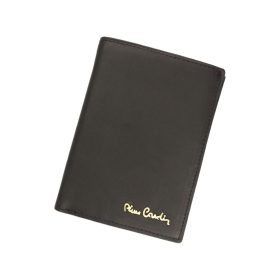    Pierre Cardin TILAK28 331 RFID čierna pánska kožená peňaženka 10 x 13 cm