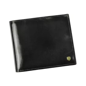    Pánska kožená peňaženka Rovicky N01-RVT RFID čierna 12,3 x 10,2 x 2 cm