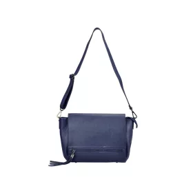    Pierre Cardin FRZ 1587 modrá dámska kožená kabelka 39 x 23 x 13 cm