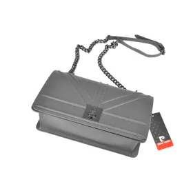    Dámska kožená kabelka cez rameno Pierre Cardin 4212 GNC NAPPA bordovej farby 27 x 20 x 10 cm