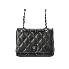    Pierre Cardin 4216 GNC LAMINATO čierna dámska kožená kabelka 24 x 17,5 x 12 cm