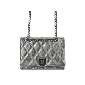    Pierre Cardin 4216 GNC LAMINATO čierna dámska kožená kabelka 24 x 17,5 x 12 cm