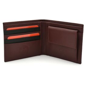    Pierre Cardin čierny kožený držiak na karty 10 × 7,5 cm