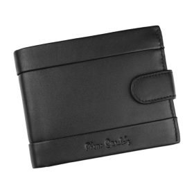    Pierre Cardin TILAK25 324A RFID čierna pánska kožená peňaženka 12 x 9,5 x 2,5 cm