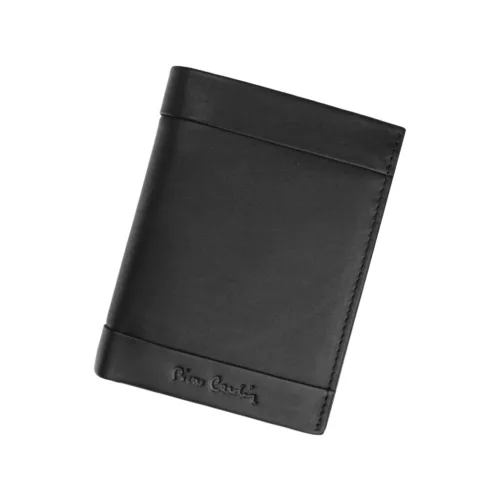  Pánska peňaženka Pierre Cardin TILAK25 331 RFID čierna z hovädzej kože 10 x 13 x 2,5 cm
