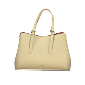  Dámska béžová kabelka, twinset 38 x 27 x 14 cm