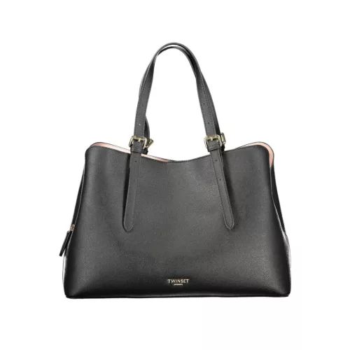  Dámska čierna kabelka twinset 38 x 27 x 14 cm