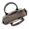  Dámska kožená kabelka Innue E351 čierna, crossbody 30 x 27 x 14 cm
