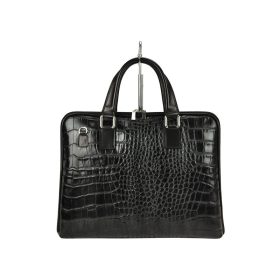    Dámska kožená aktovka Camilla 777 COCO čierna 40 x 31 x 6 cm