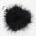 Gregorio Zawieszka pompon fekete rostbőr kiegészítő 18 cm