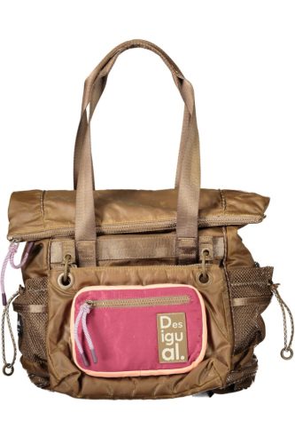 Desigual női barna válltáska, hátitáska 35 x 40 x 13 cm