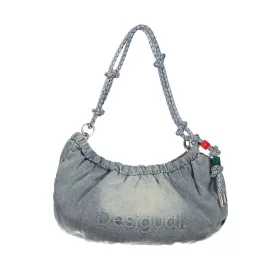    Dámska džínsovo modrá kabelka cez rameno Desigual 40 x 22 x 14 cm