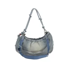    Dámska džínsovo modrá kabelka cez rameno Desigual 40 x 22 x 14 cm