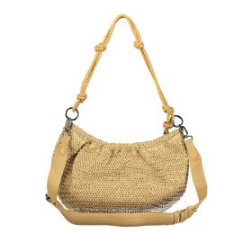   Desigual bézs, női válltáska, oldalpánttal 35 x 23 x 8 cm
