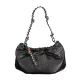  Desigual čierna dámska kabelka cez rameno, bočná taška 39 x 20 x 8 cm