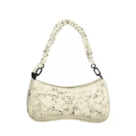    Dámska biela kabelka cez rameno Desigual s bočným popruhom 25 x 14 x 9 cm