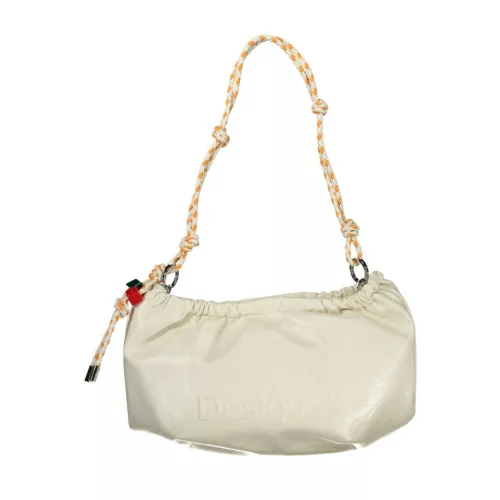  Desigual biela dámska kabelka cez rameno, bočná taška 40 x 22 x 14 cm