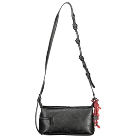  Dámska čierna crossbody kabelka Desigual 25 x 12 x 8 cm