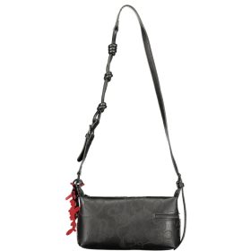Desigual női, fekete oldaltáska 25 x 12 x 8 cm