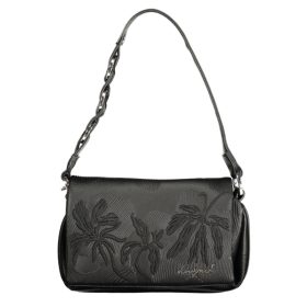   Desigual női, fekete válltáska, oldaltáska 21 x 13 x 8 cm