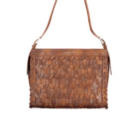 Desigual konyakbarna női válltáska 34 x 28 x 12 cm