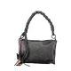  Desigual čierna dámska kabelka cez rameno s bočným popruhom 25 x 17 x 6 cm
