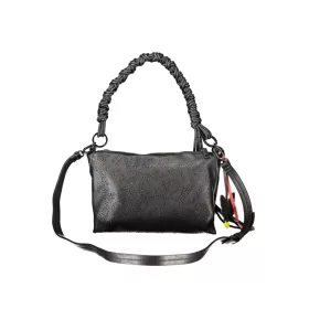    Desigual čierna dámska kabelka cez rameno s bočným popruhom 25 x 17 x 6 cm
