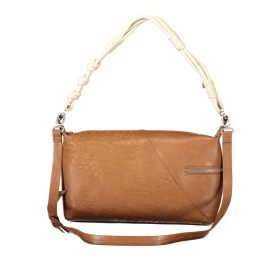 Desigual női konyakbarna válltáska  30 x 16 x 10 cm