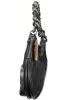  Dámska čierna kabelka cez rameno Desigual s bočným popruhom 30 x 19 x 4 cm
