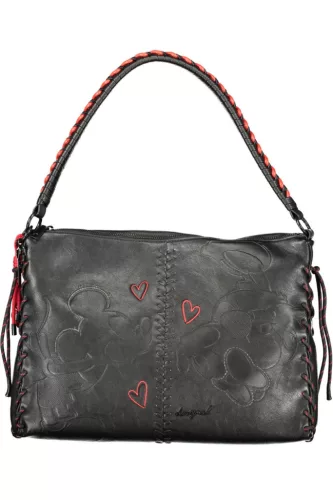  Desigual čierna dámska kabelka cez rameno Disney 37 x 26 x 12 cm