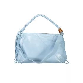    Dámska kabelka Desigual pastelovej modrej farby 45 x 28 x 12 cm
