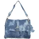 Desigual Desigual Curio Denim Posadas farmer kék női válltáska 30 x 27 x 12 cm