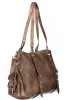 Desigual Half Logo Lanuza New barna női válltáska 40 x 34 x 12 cm