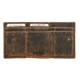    Pánska kožená peňaženka a puzdro na karty Giorgio Carelli s RFID ochranou