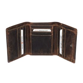  Kožená peňaženka Giorgio Carelli s RFID ochranou