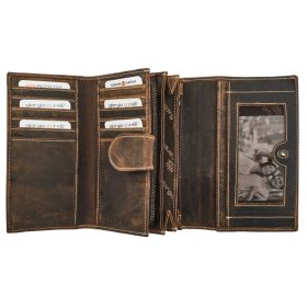    Pánska kožená peňaženka Giorgio Carelli s RFID ochranou 15,5 × 10,5 cm