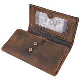    Pánska kožená peňaženka Giorgio Carelli s RFID ochranou 18 × 10 cm