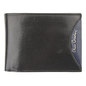    Pierre Cardin TILAK29 8805 RFID čierna pánska kožená peňaženka 12,5 x 9,5 cm