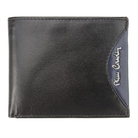    Pierre Cardin TILAK29 8824 RFID čierna pánska kožená peňaženka 11 x 9 cm