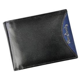    Pierre Cardin TILAK29 8806 RFID čierna pánska kožená peňaženka 12,5 x 9,5 cm