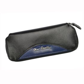    Pierre Cardin TILAK29 377 čierny kožený prívesok na kľúče 15,5 x 6,5 x 1,8 cm